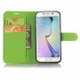 Samsung Galaxy S7 edge vihreä puhelinlompakko