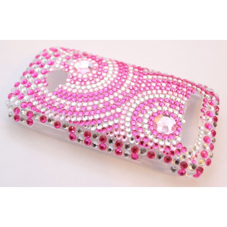 Lumia 710 pinkit ympyrät bling kuoret