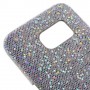 Samsung Galaxy S7 hopea glitter suojakuori.