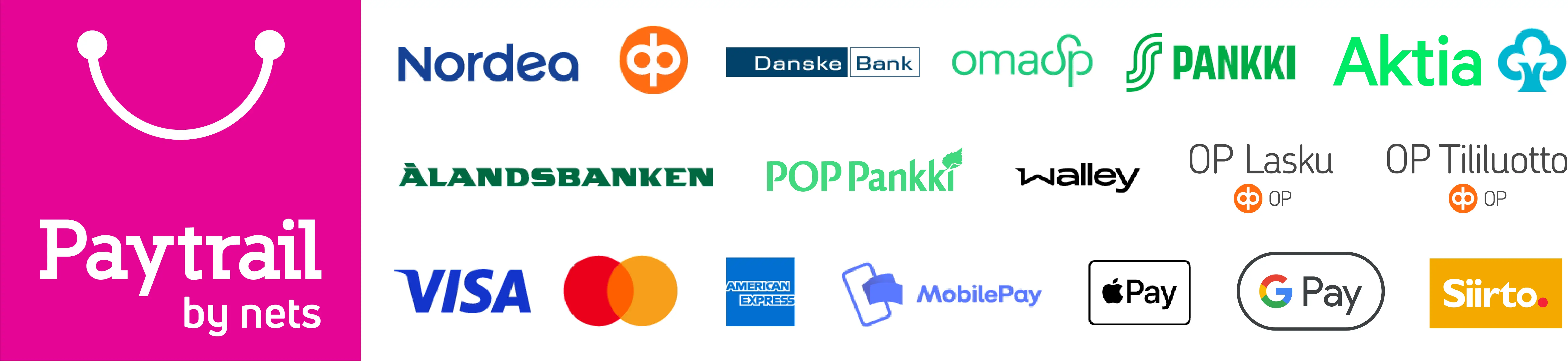 Paytrail Tyyliluuri maksutavat